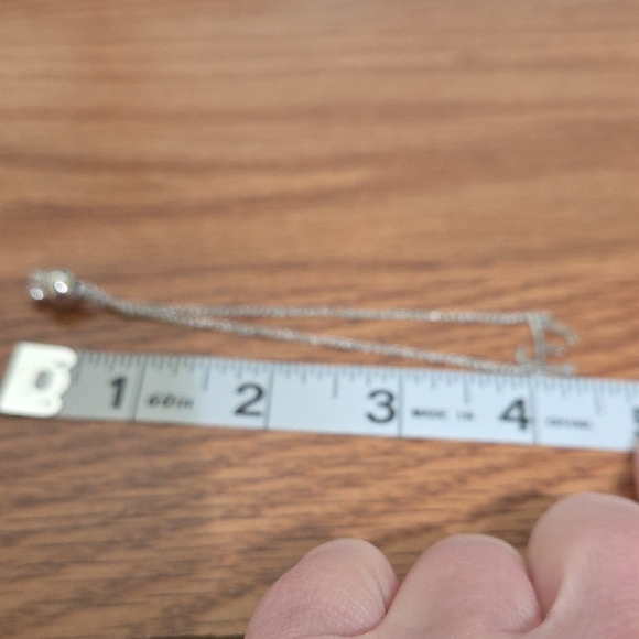 HSN Initial E Sparkling Adjustable Bracelet NIB - Picture 5 of 5